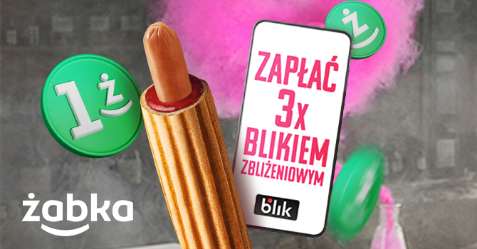 BLIKUJ w Żabce i zgarniaj nagrody! BLIKUJ w Żabce i zgarniaj nagrody!