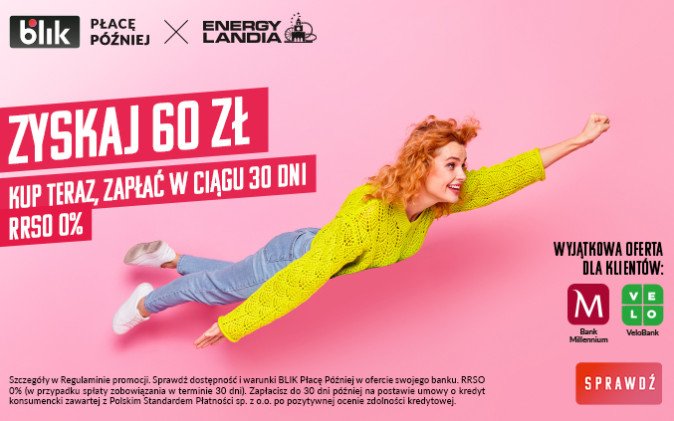 Baw się z BLIKIEM w Energylandia