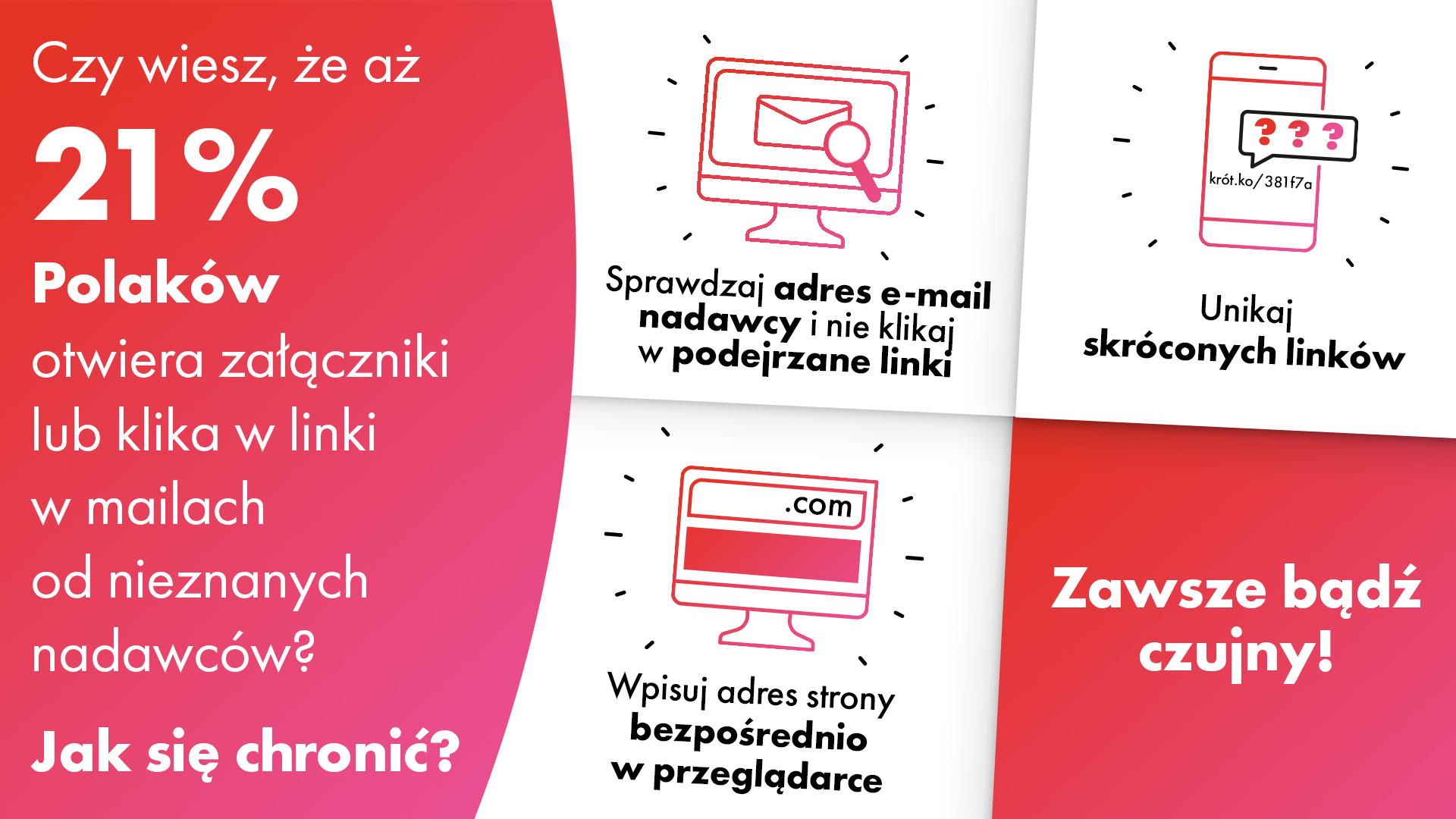 Czy wiesz, że 2/3 Polaków korzysta z tych samych haseł w różnych miejscach? To błąd! Jak stworzyć silne hasła i chronić dane przed cyberprzestępcami i przeprowadzać bezpieczne płatności online? Dowiedz się na blogu BLIKA.